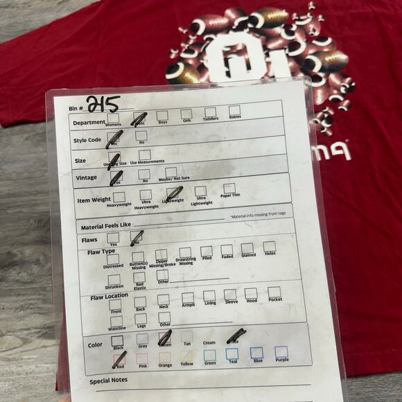 Vintage Starter Oklahoma Sooners Red L‎ Short Sleeve Football T-Shirt 90s y2k - Picture 8 of 10